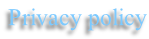 Privacy policy